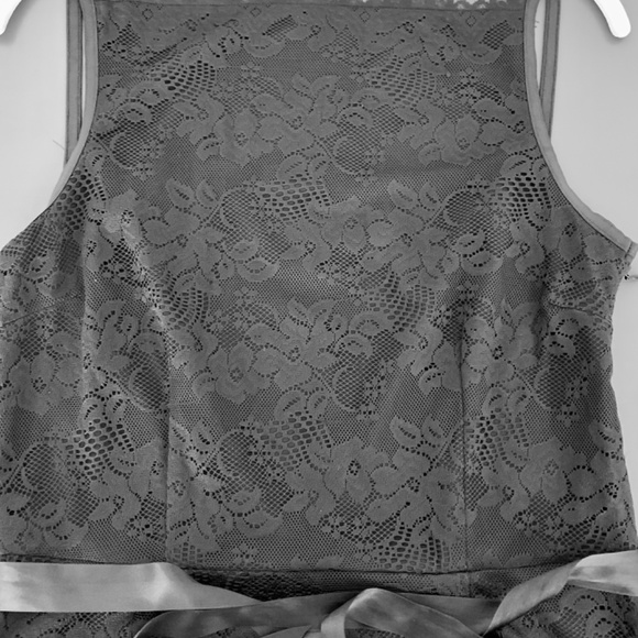 Isaac Mizrahi for Target Black Lace Sheath Dress S 10 | Belted | Sleeveless - Picture 9 of 10